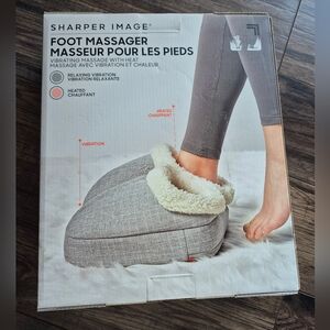 Sharper Image Foot Massager with Adjustable Heat